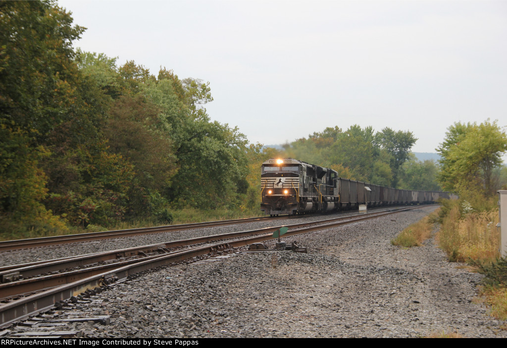 NS 7026 with a coal train